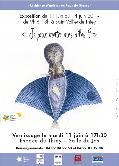 EXPOSITION DE LA RÉSIDENCE D'ARTISTES DU 11 AU 14 JUIN 2019 !!